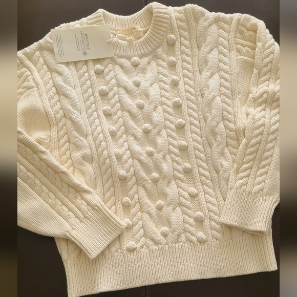 Sezane Cable Knit Sweater - Picture 2 of 6